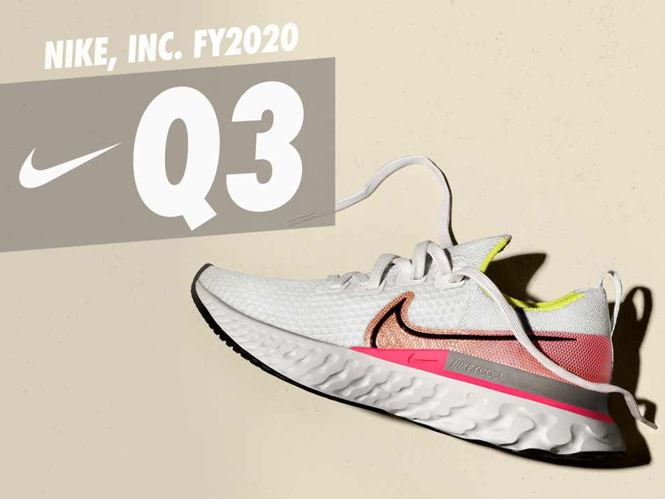 Nike představilo výsledky za 3Q, které překonaly očekávání na úrovni